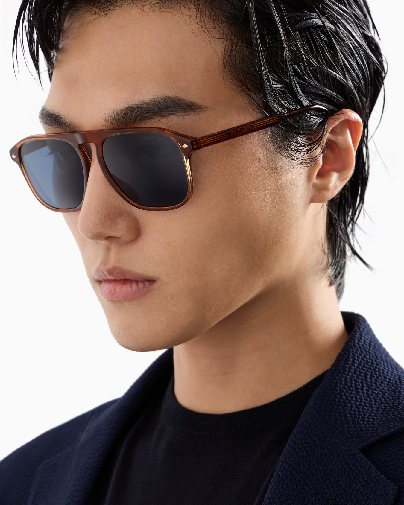 Men’s square sunglasses Diapositiva 1