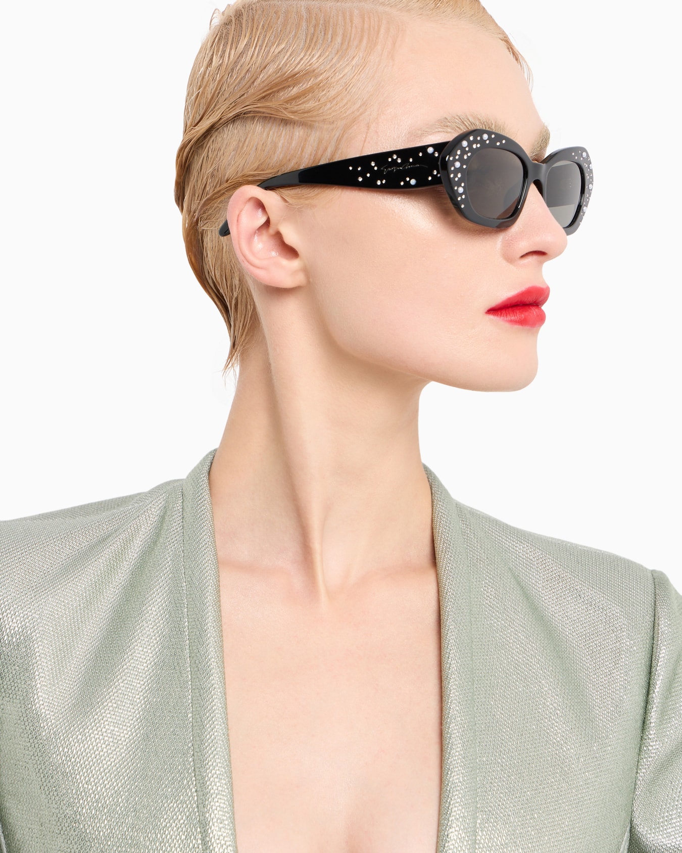 Lunettes de soleil carrées pour femme Diapositive 1