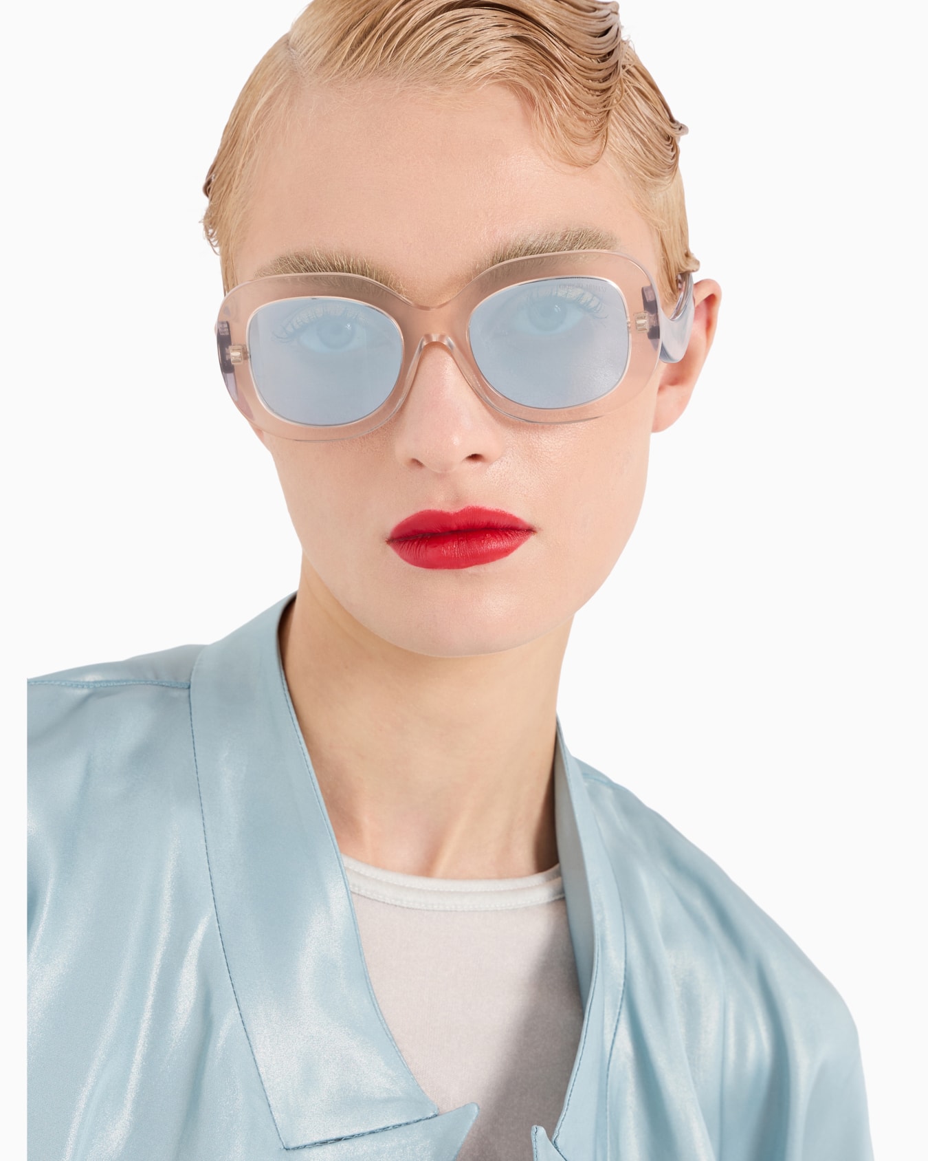 Oval women’s sunglasses スライドする 5