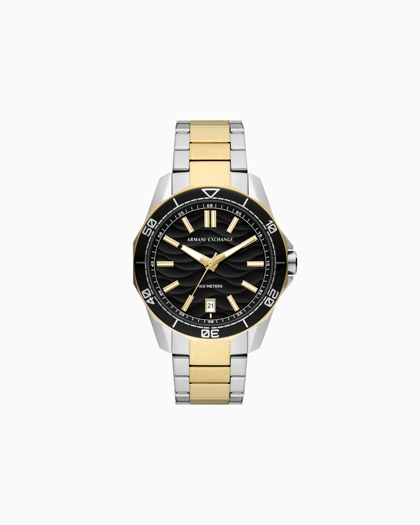 Montre à mouvement à trois aiguilles avec affichage de la date Diapositive 0