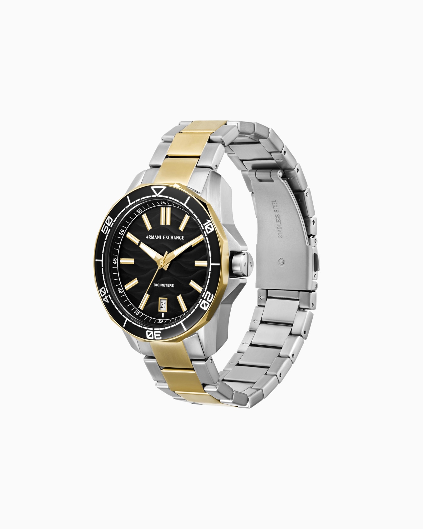 Montre à mouvement à trois aiguilles avec affichage de la date Diapositive 1