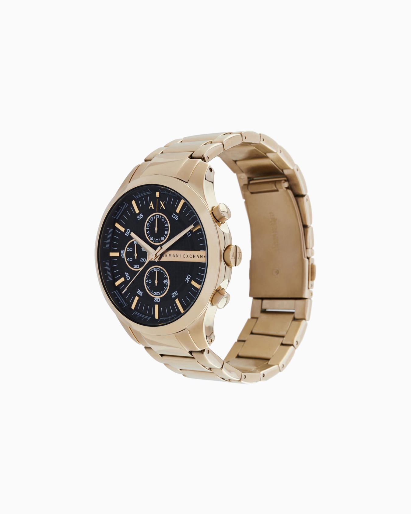 Three-hand watch with steel strap Slide 1