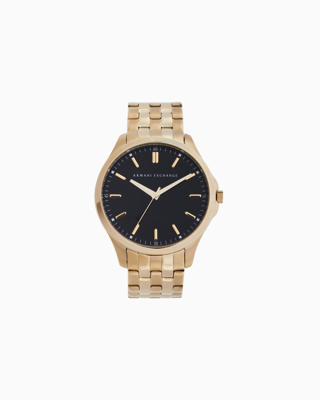 Three-hand watch with steel strap Slide 0