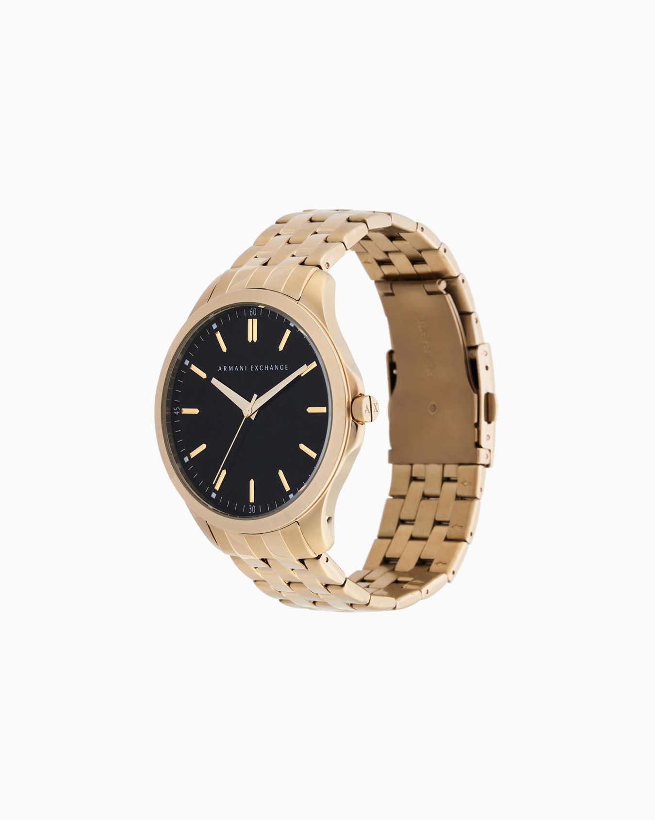 Three-hand watch with steel strap Slide 1