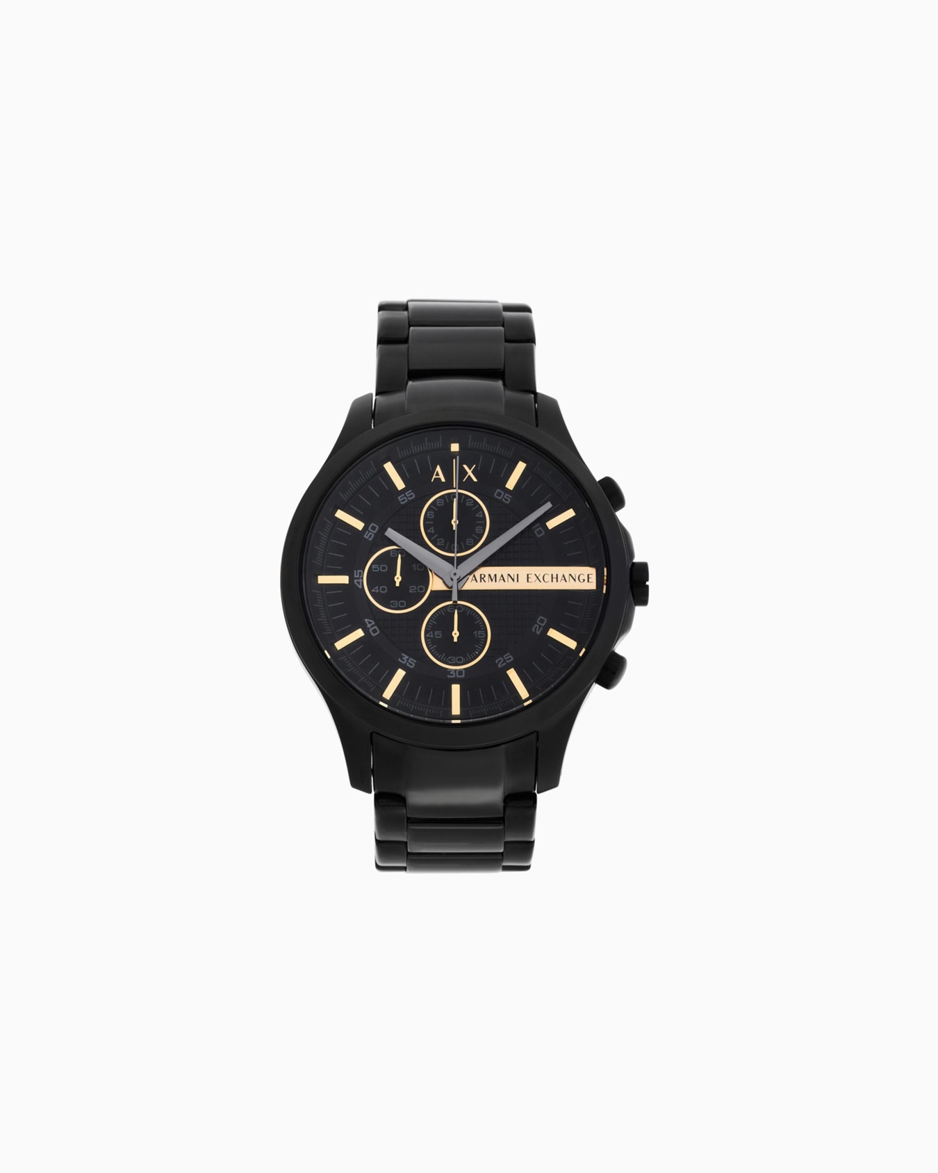 Montre à trois aiguilles avec bracelet en acier Diapositive 0