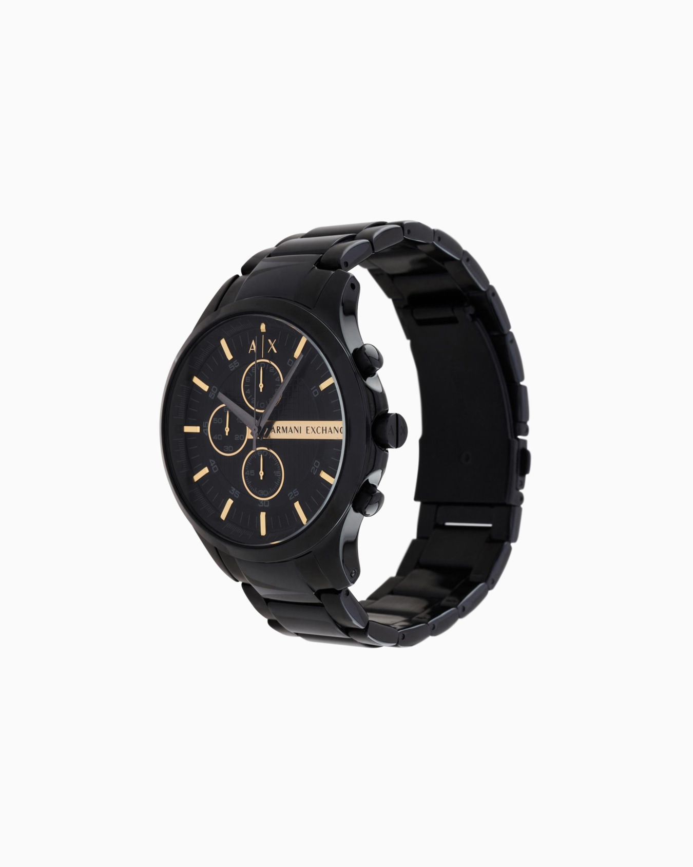 Montre à trois aiguilles avec bracelet en acier Diapositive 1
