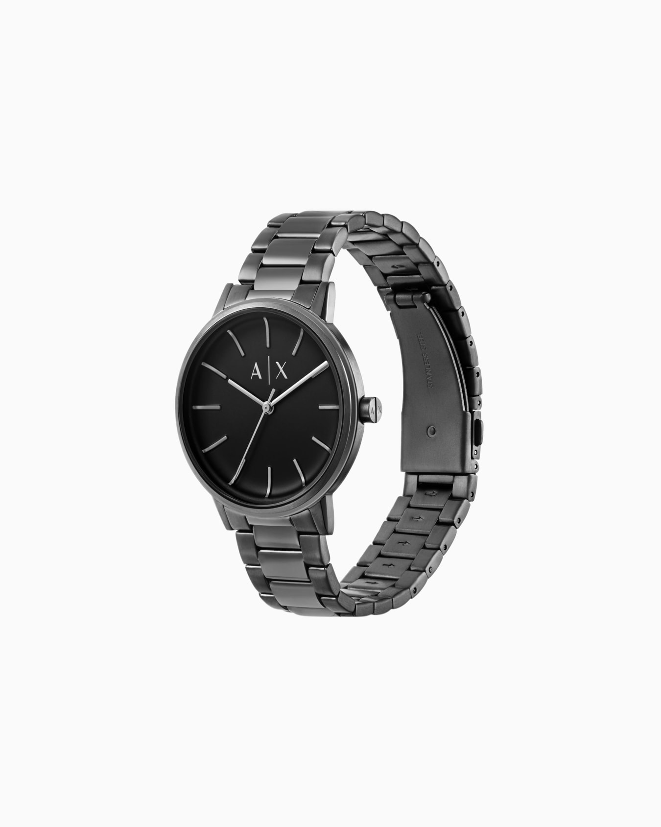 Watch with steel strap Slide 2