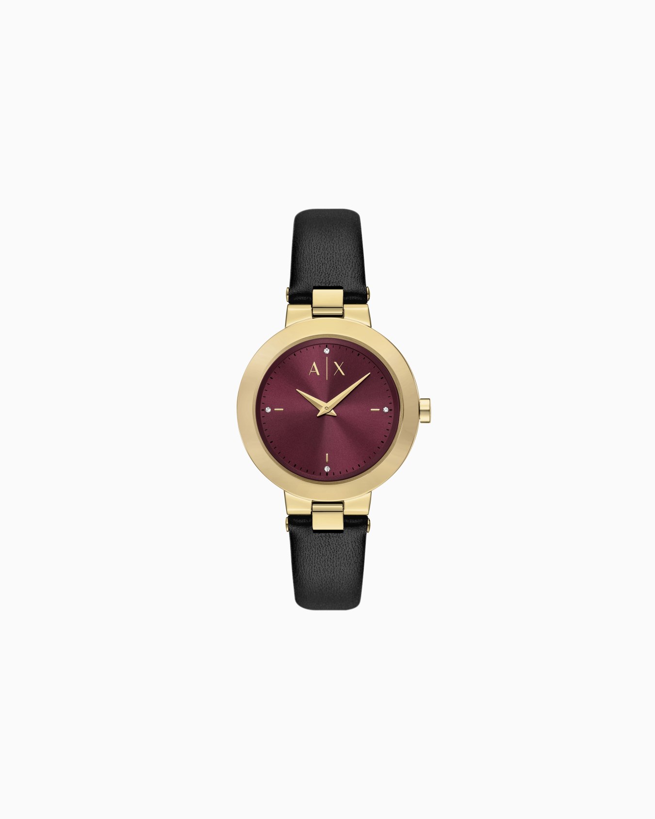 Relojes con correa de piel Diapositiva 0