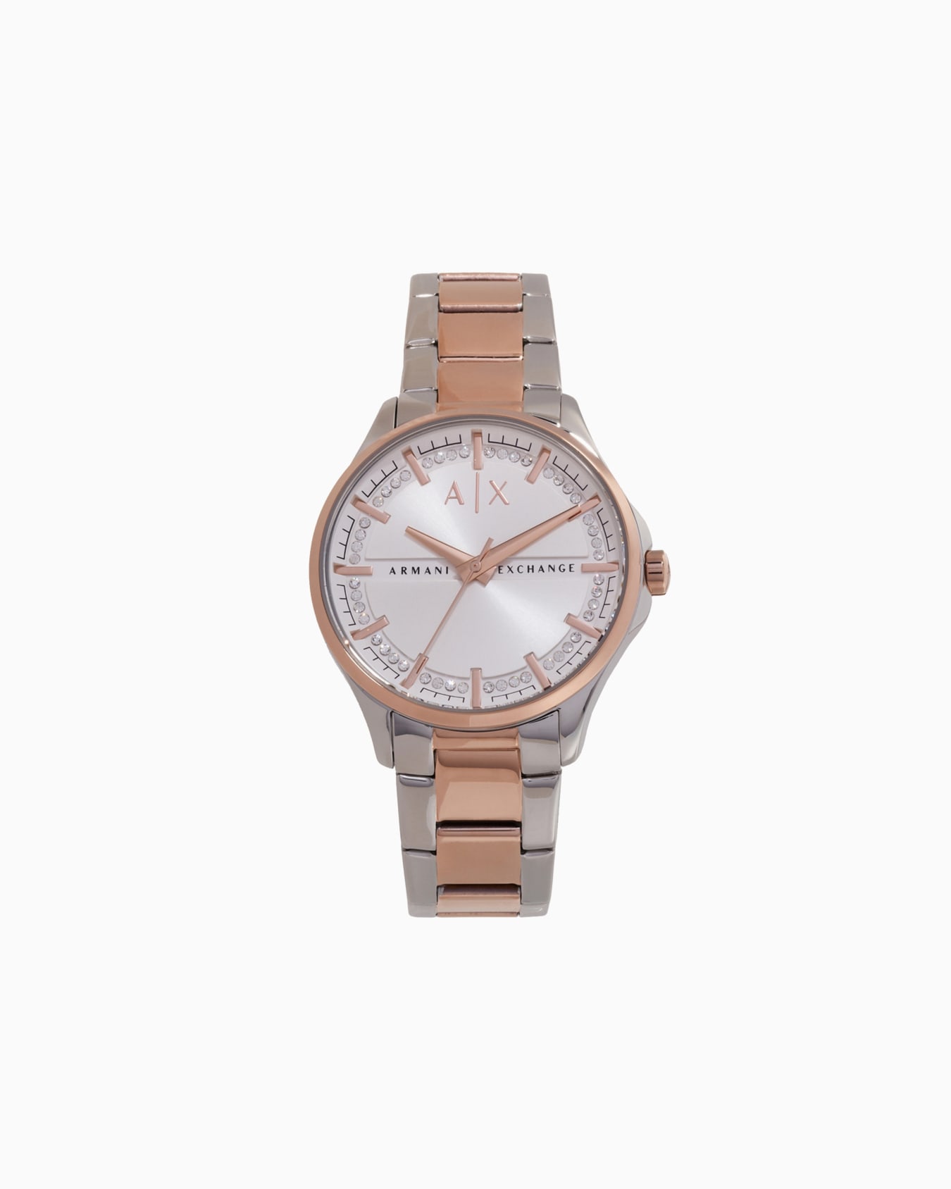  Three-Hand Date Gunmetal Stainless Steel Watch Slide 0