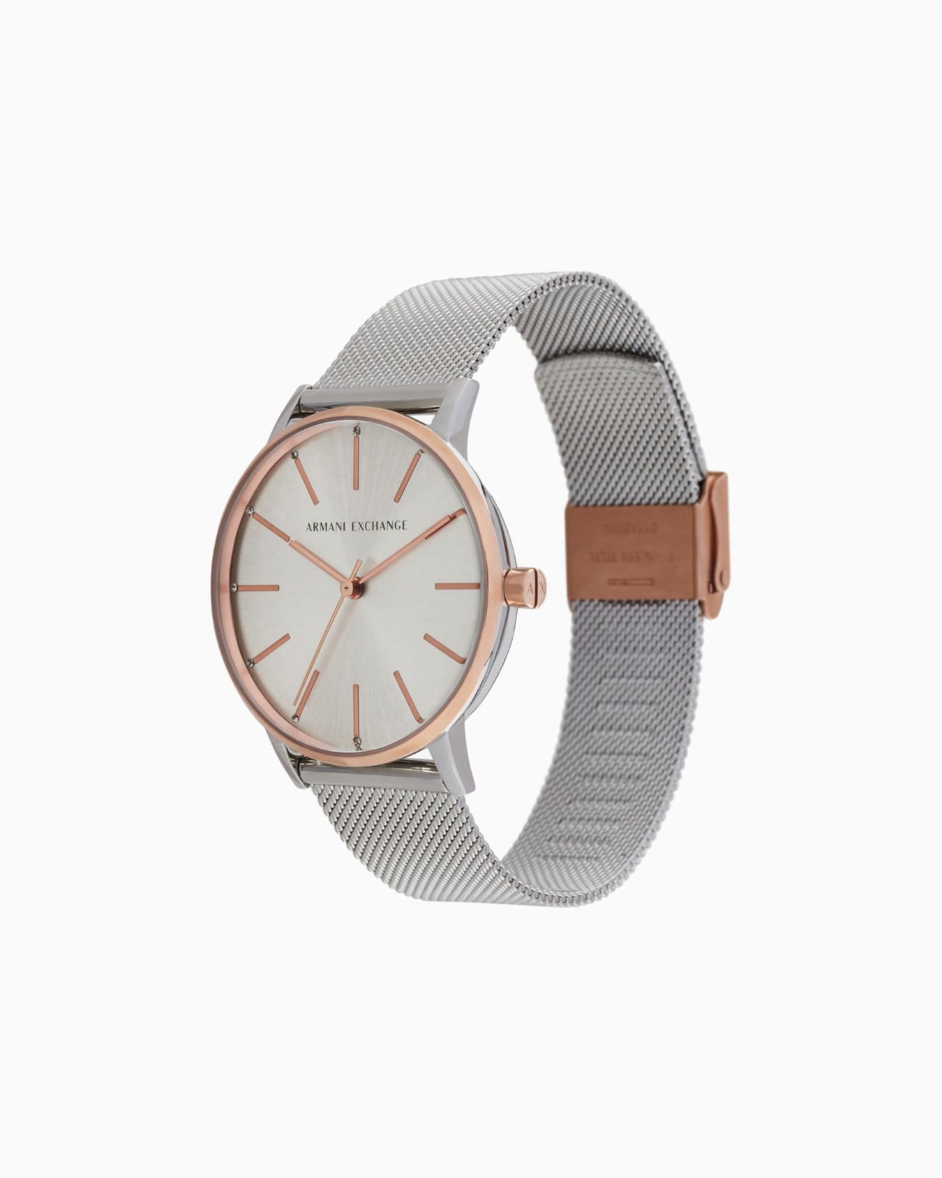  Two-Hand Stainless Steel Watch Slide 1