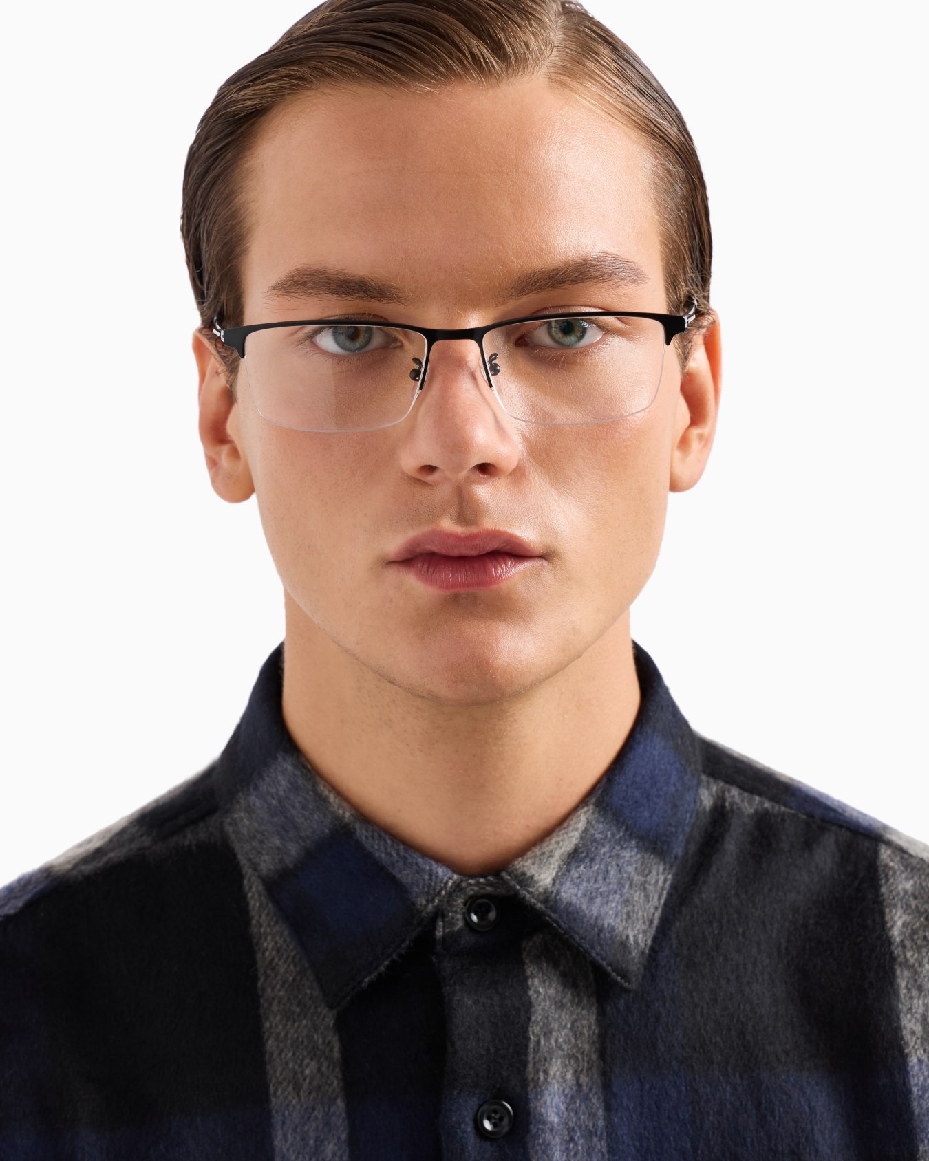Men’s Asian-fit rectangular frame Slide 1