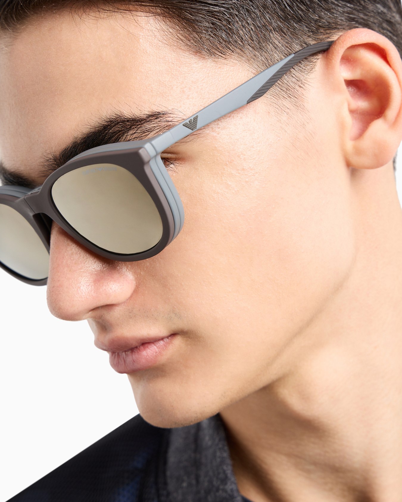 Men’s panto sunglasses with interchangeable lenses Slide 5