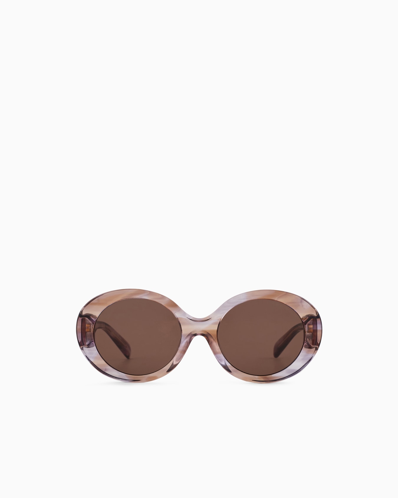 Lunettes de soleil ovales femme Diapositive 0