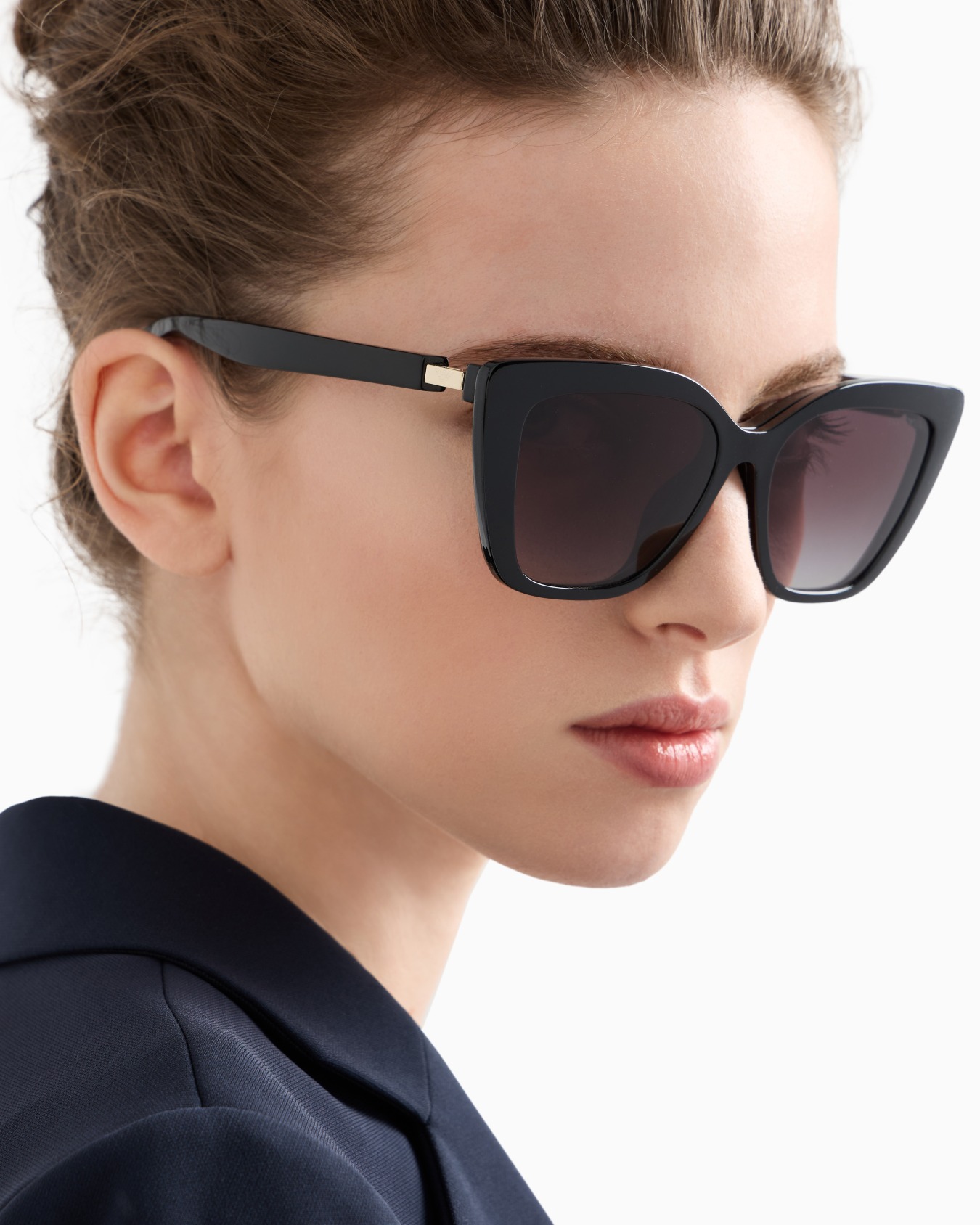 Lunettes de soleil pour femme forme œil-de-chat Diapositive 6