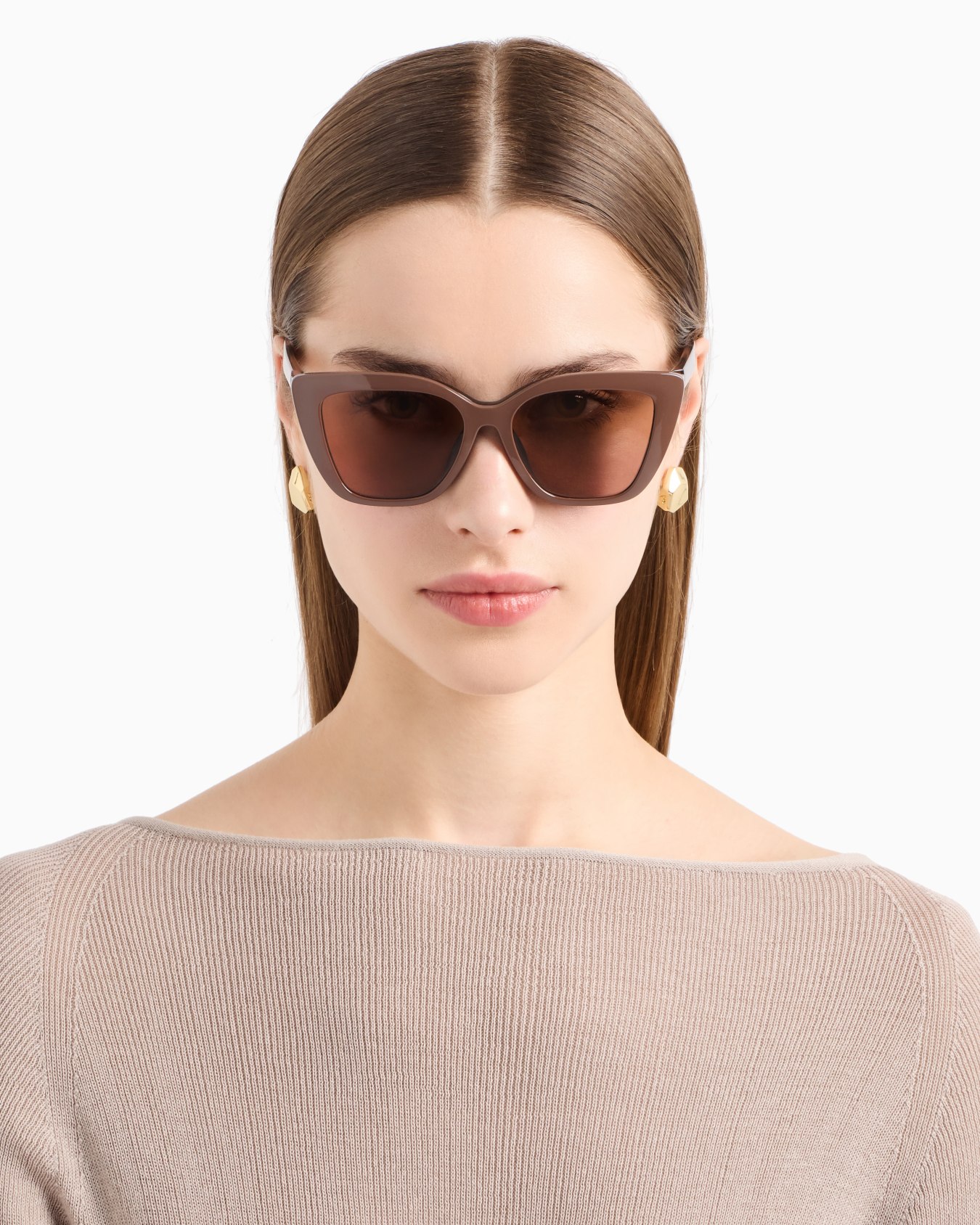 Lunettes de soleil pour femme forme œil-de-chat Diapositive 5