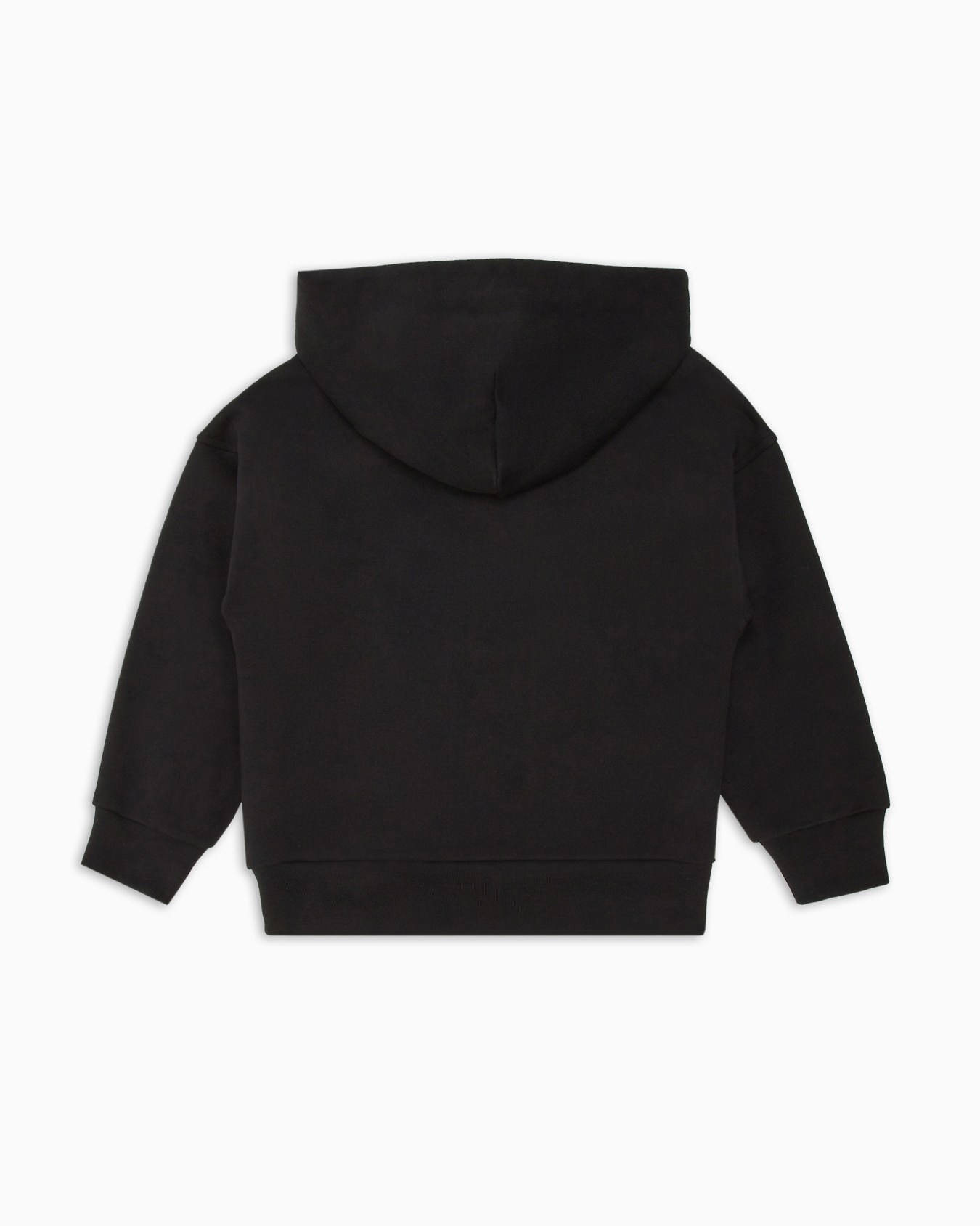 EA Crew hooded sweatshirt in jersey with graffiti logo print Slide 2