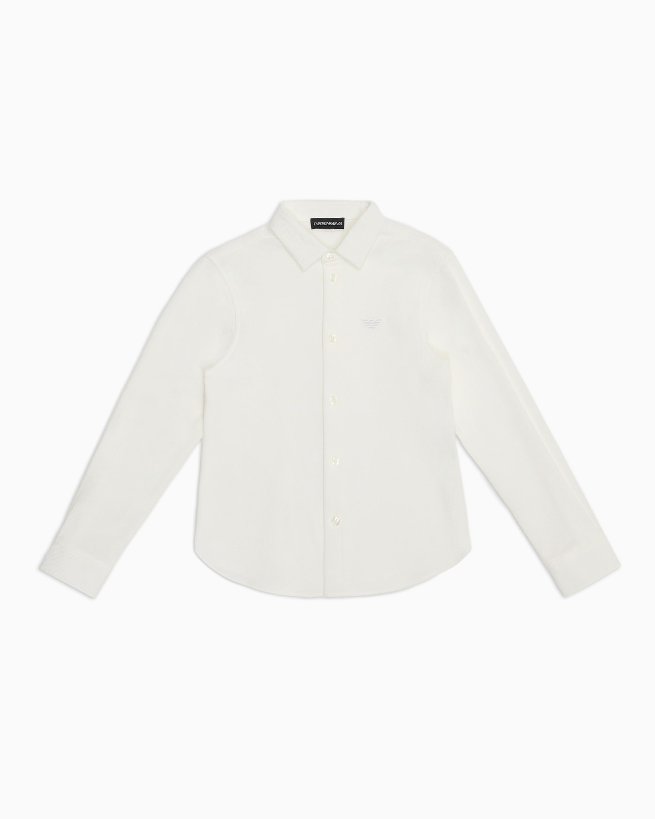 Chemise en piqué avec broderie aigle Diapositive 0