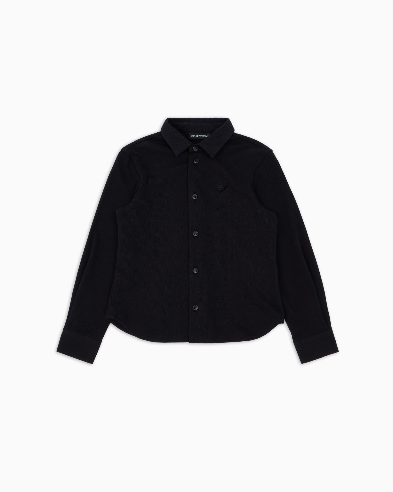 Chemise en piqué avec broderie aigle Diapositive 0