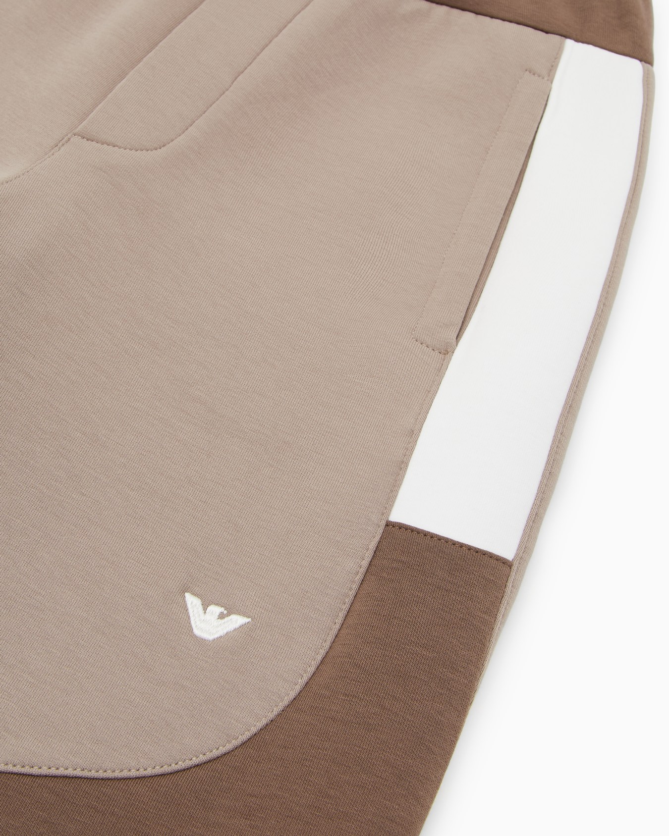 ASV Jogginghose mit Colorblock-Details aus doppellagigem Jersey Folie 1