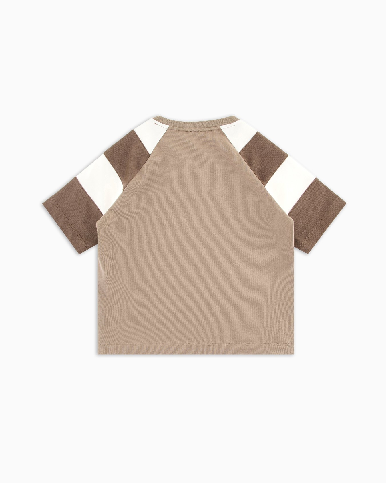 ASV オーバーサイズフィットTシャツ ジャージー ストライプディテール スライドする 2
