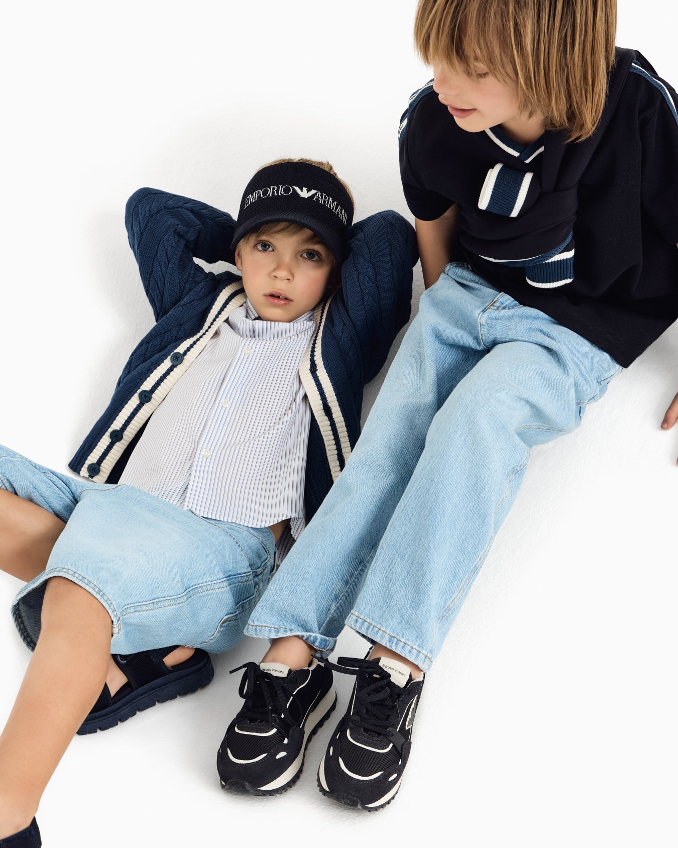 Bermudas cinco bolsillos de denim Diapositiva 3