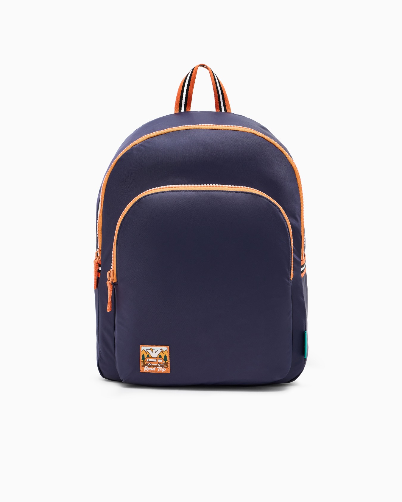 Round nylon backpack  Slide 0