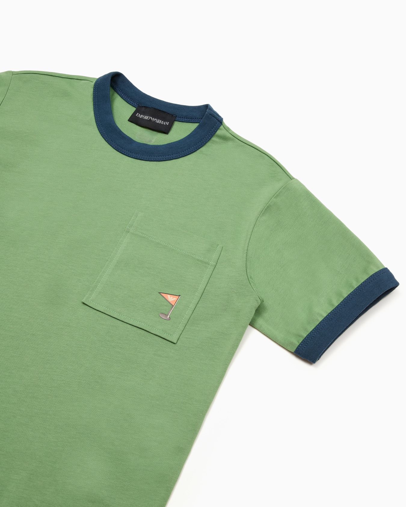ASV organic-jersey T-shirt with oversized back Manga Bear Crew print Slide 1
