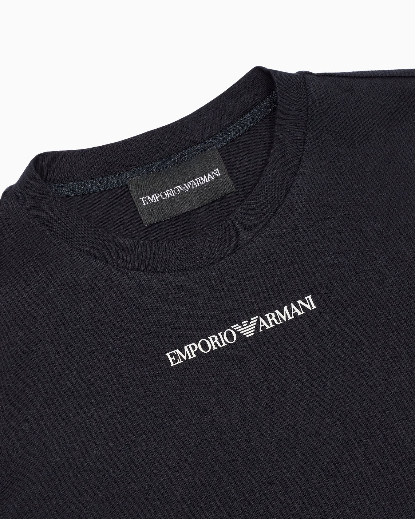 Jersey T-shirt with logo Slide 1
