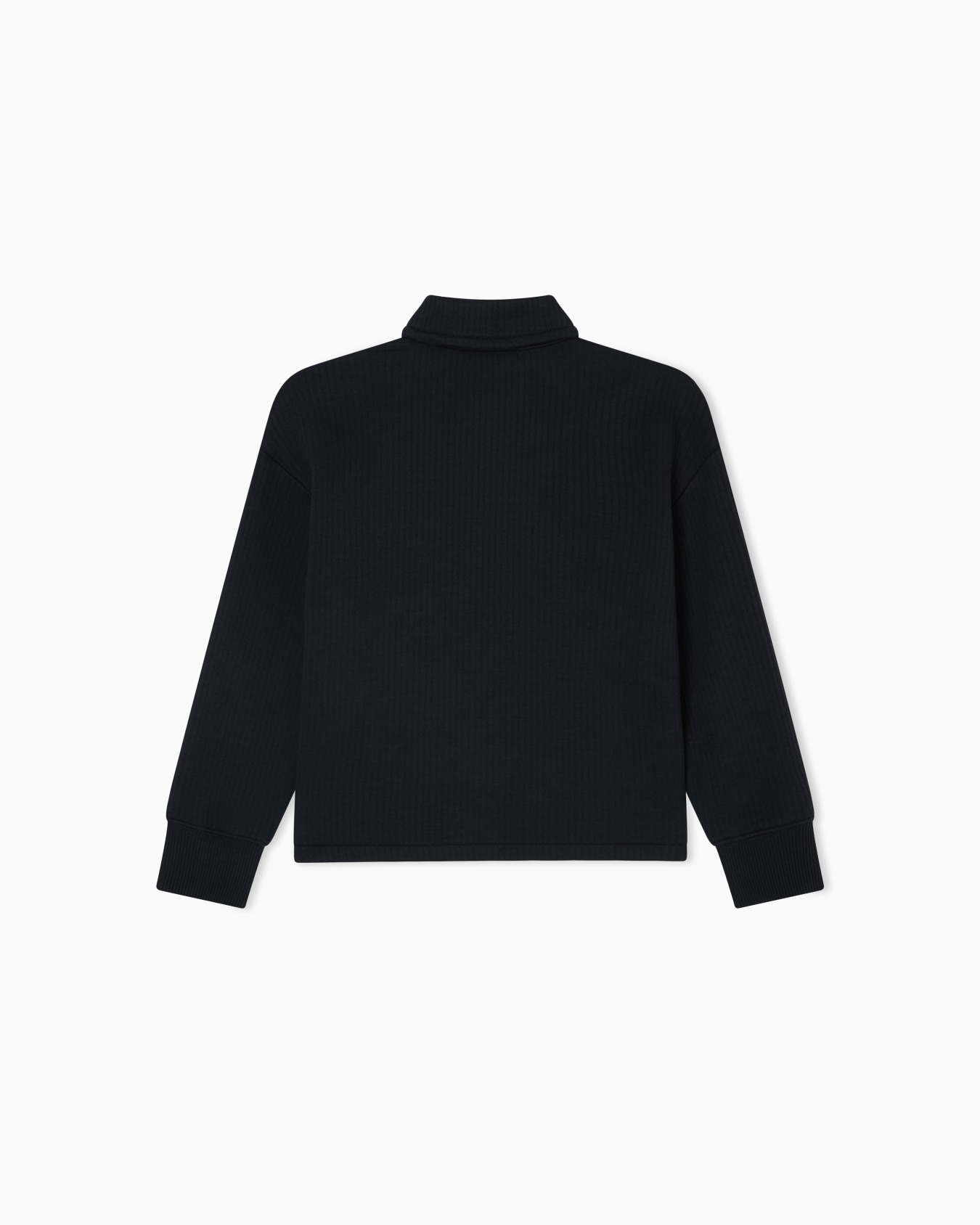 Quilted jersey shirt jacket Slide 2
