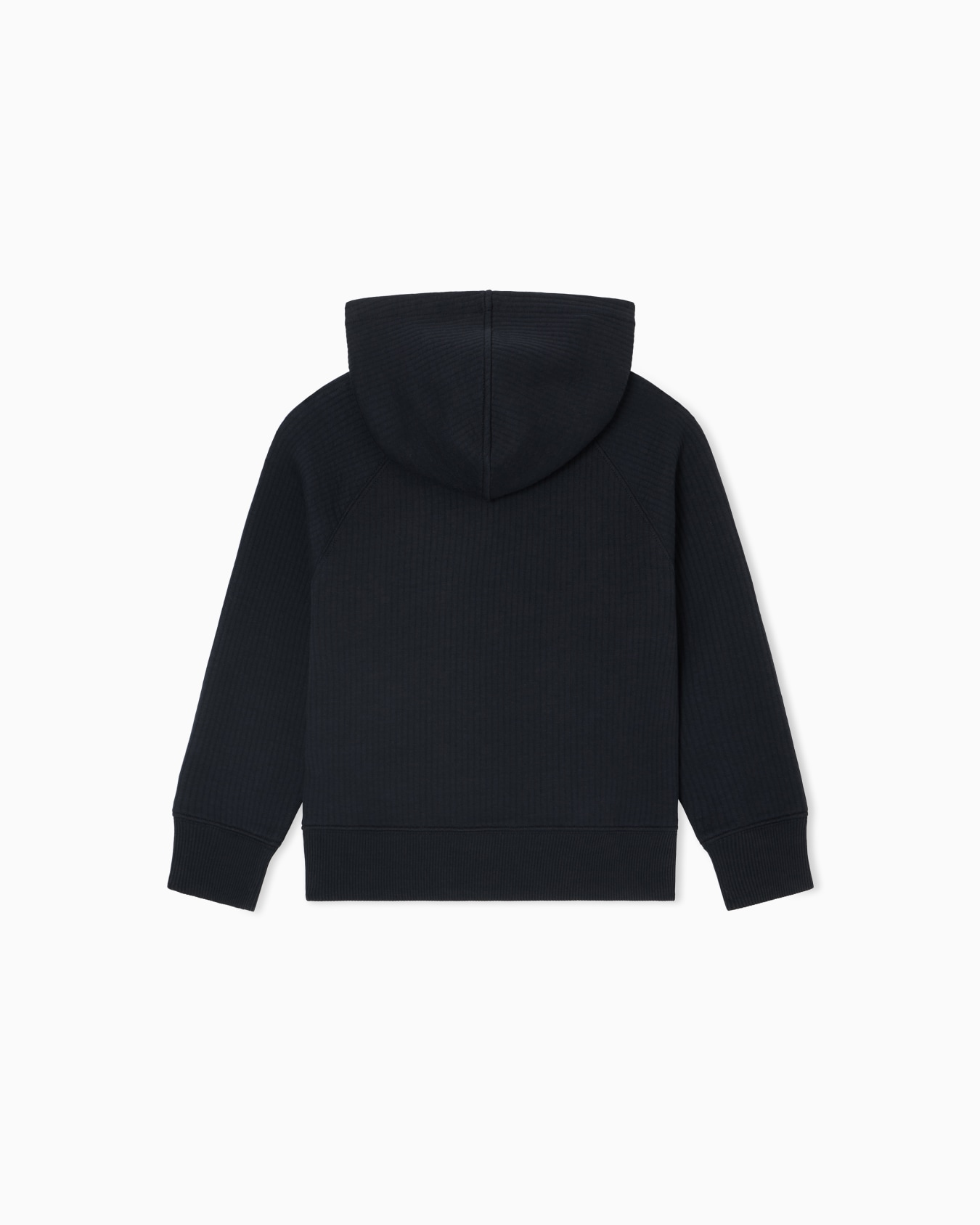 Quilted jersey hooded sweatshirt Slide 2