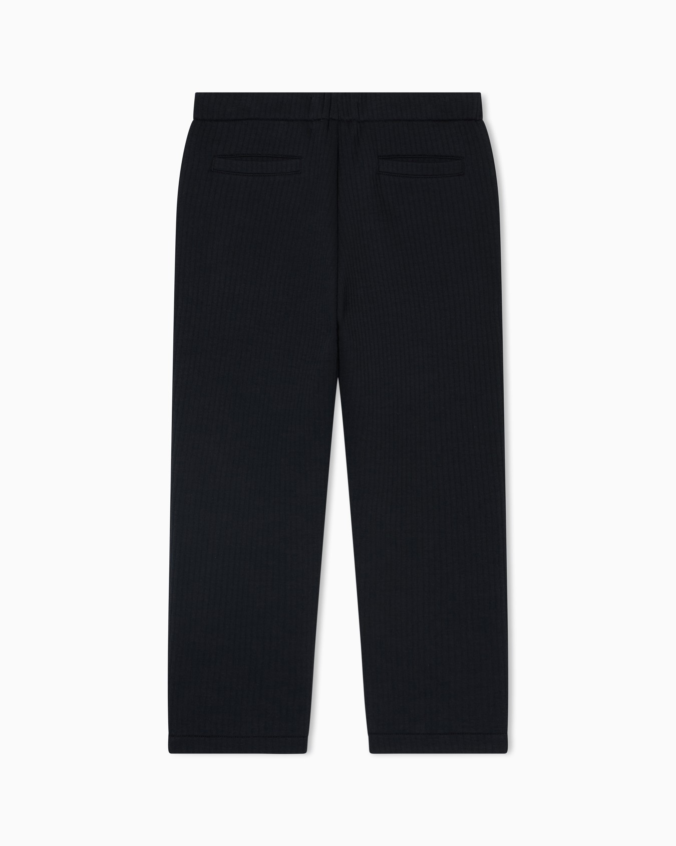 Loose-fit quilted jersey trousers Slide 2