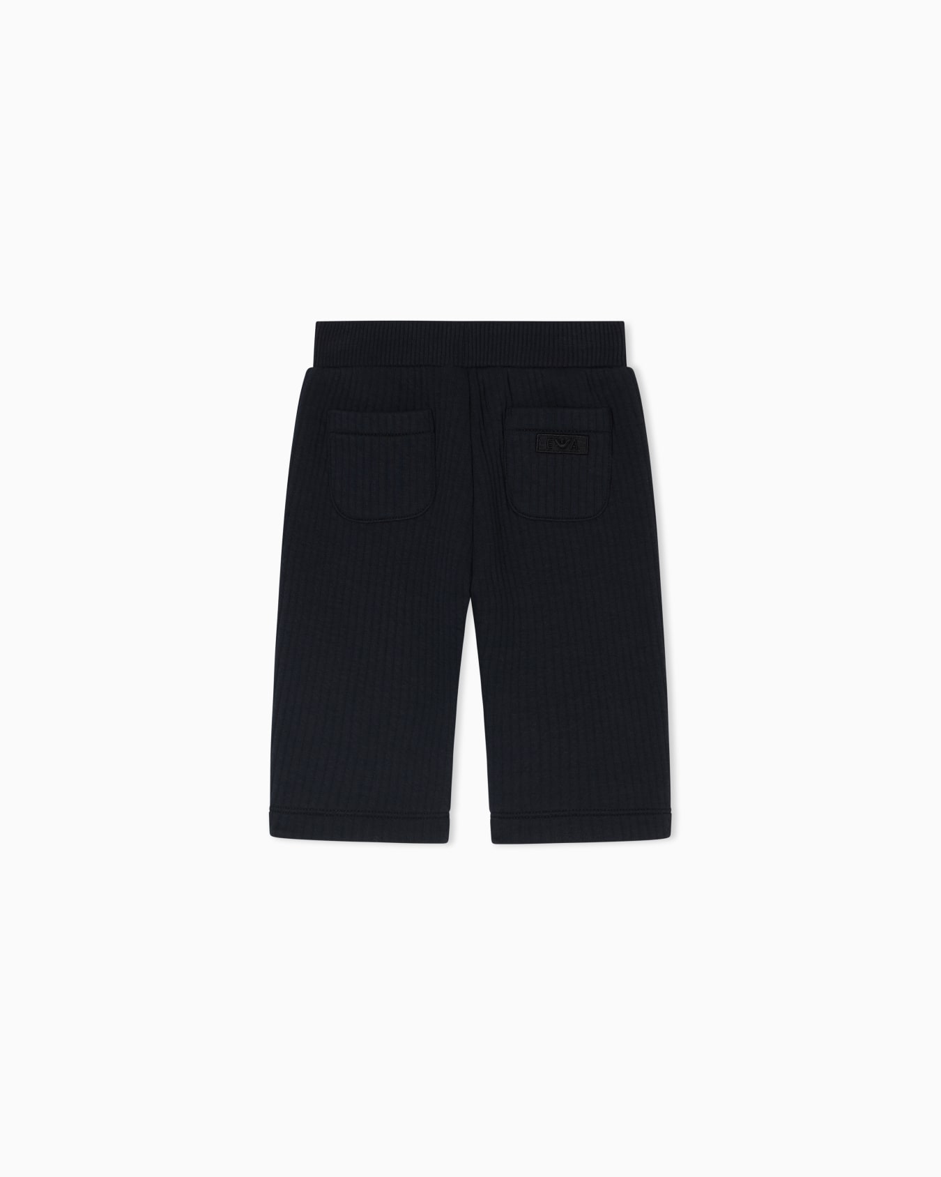 Quilted jersey trousers with elasticated waist Slide 2