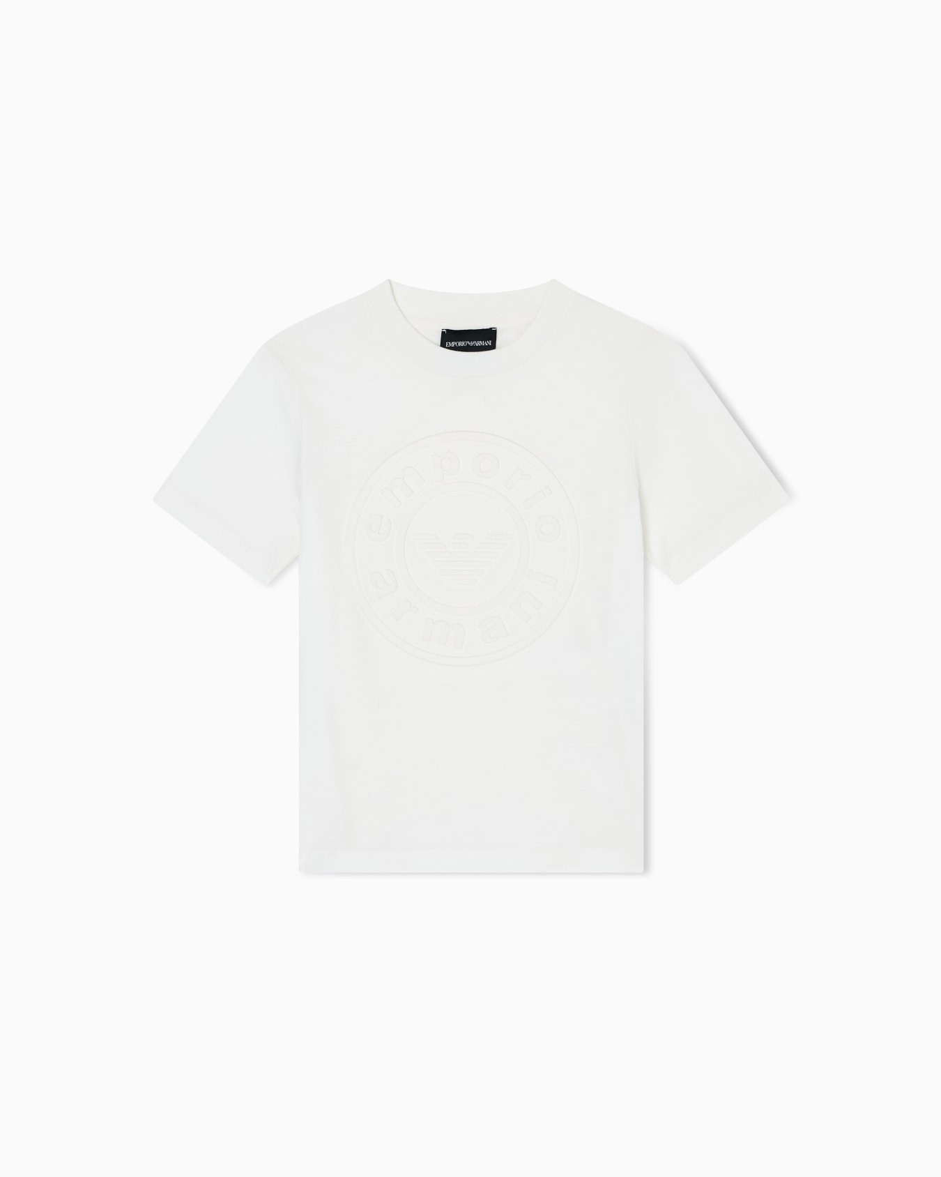 T-shirt comfort fit in jersey con logo a rilievo ASV Slide 0