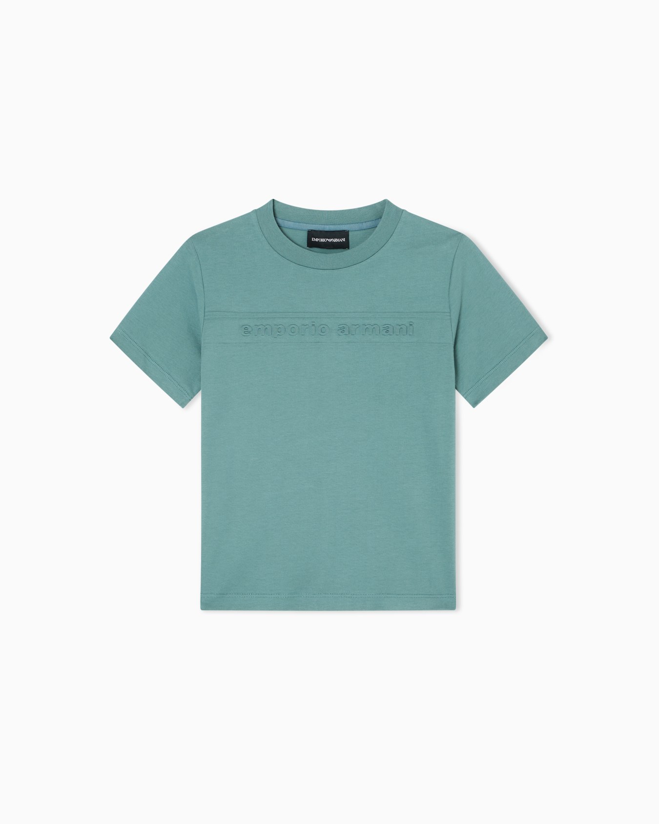 ASV コンフォートフィットTシャツ ジャージー エンボスロゴ スライドする 0