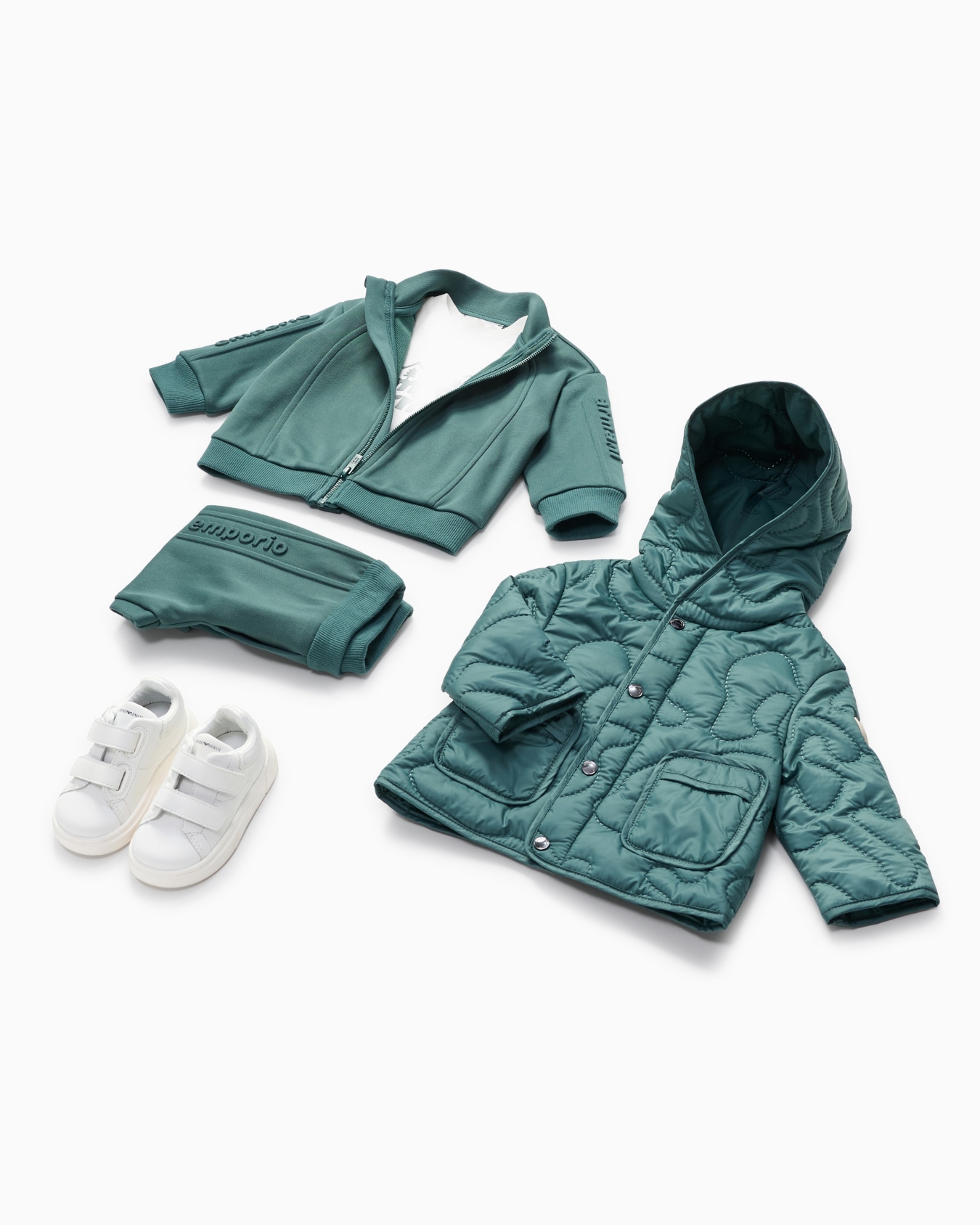 ASV interlock zip-up sweatshirt with embossed logo Slide 3