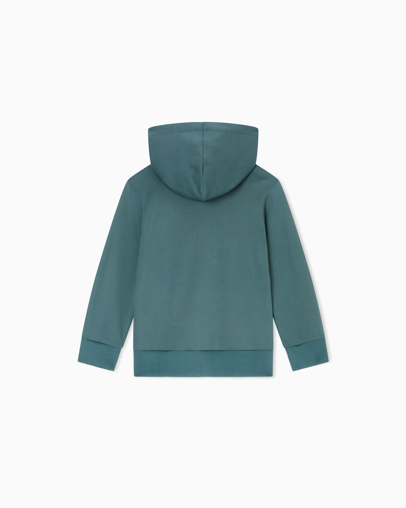 ASV interlock hooded sweatshirt with embossed logo Slide 2