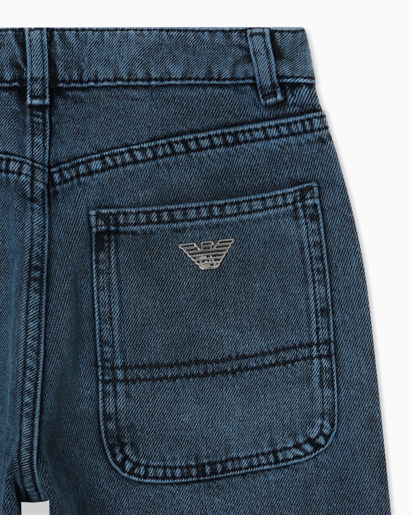 Loose-fit jeans in worn-look denim Slide 1