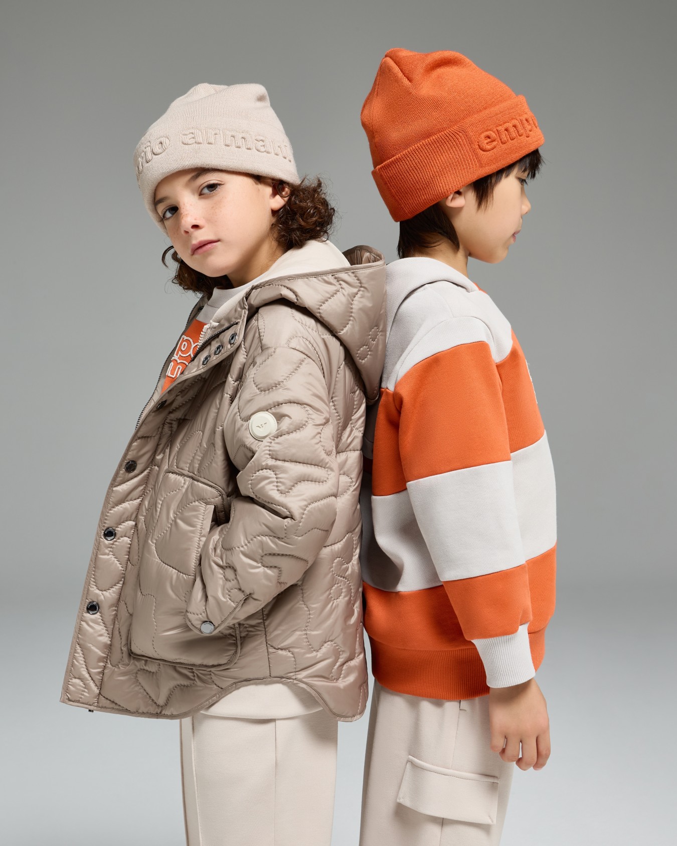 Tuta con felpa zip e cappuccio in double jersey Slide 4