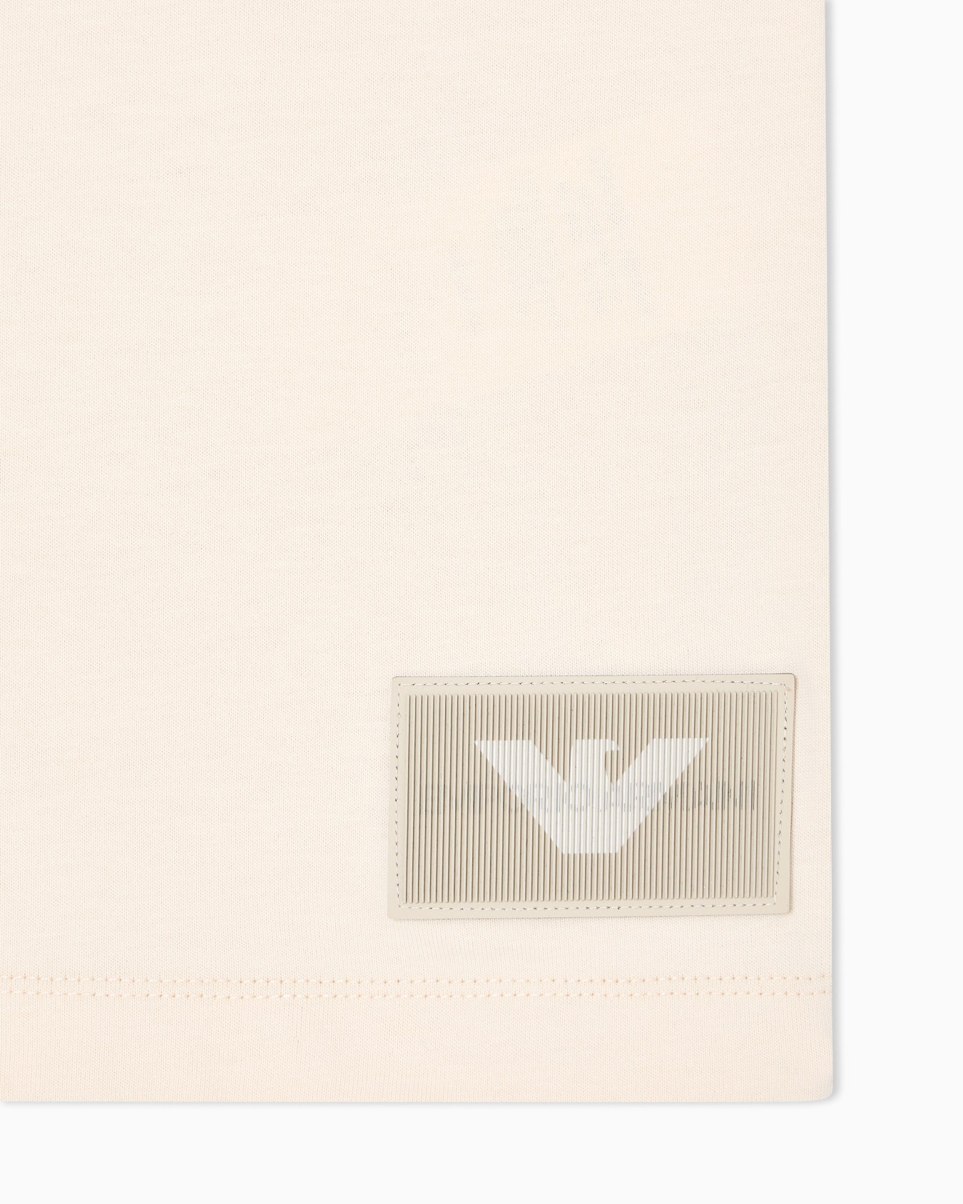 T-shirt in jersey con patch logo ASV Slide 1