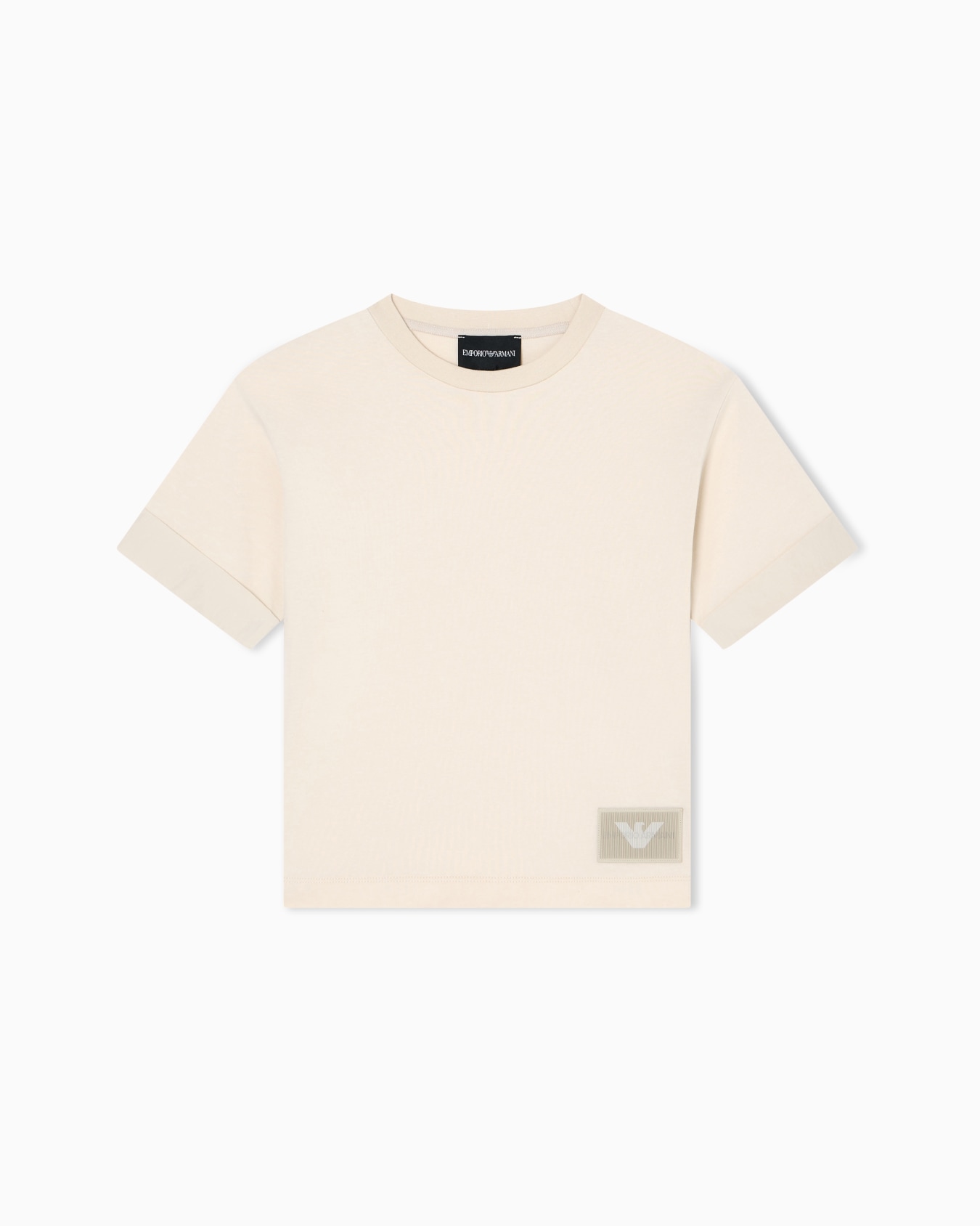 T-shirt in jersey con patch logo ASV Slide 0