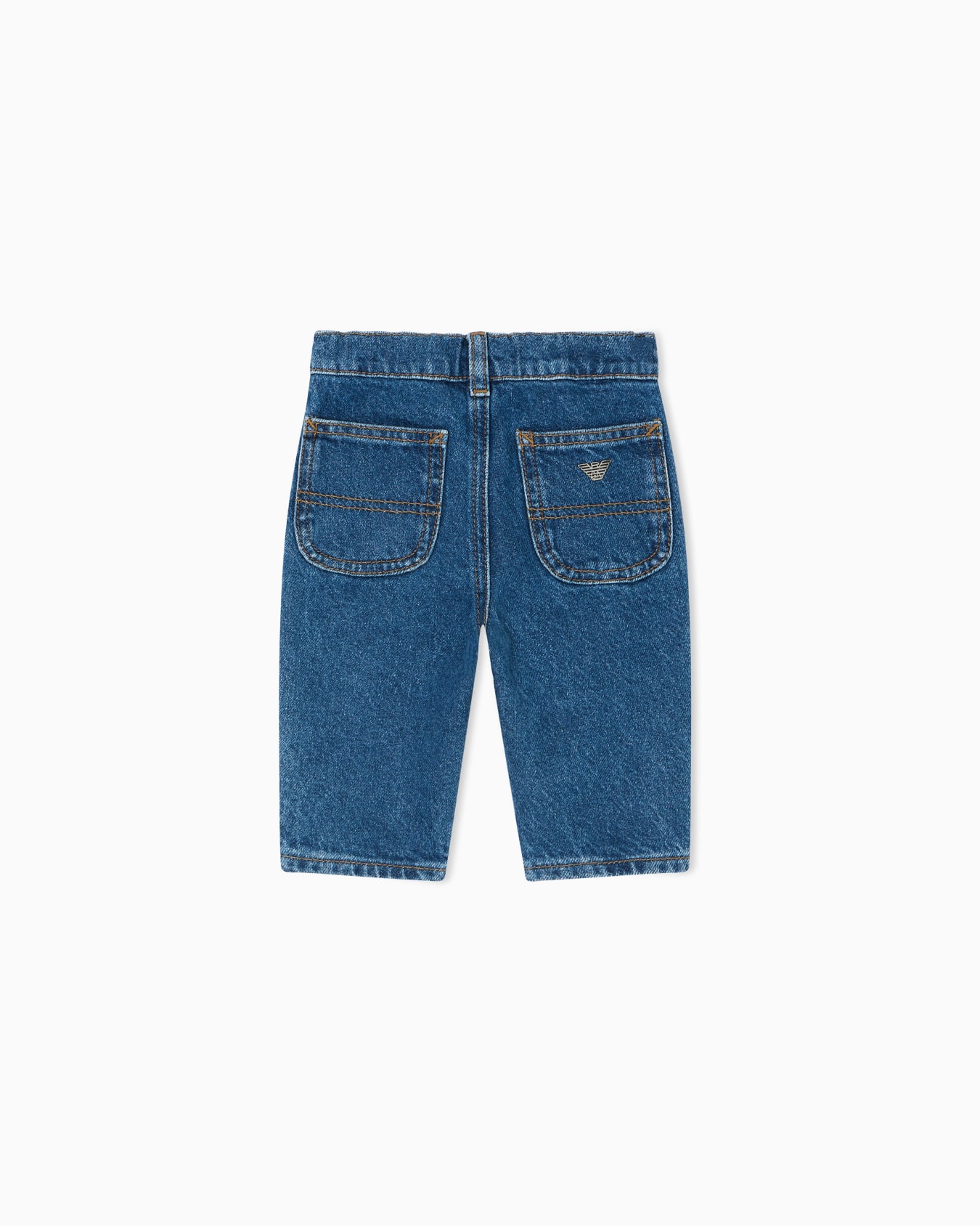 Jean à taille élastique en denim Diapositive 2