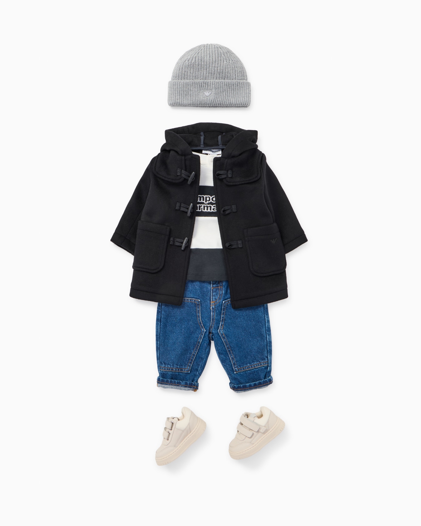 Jean à taille élastique en denim Diapositive 3