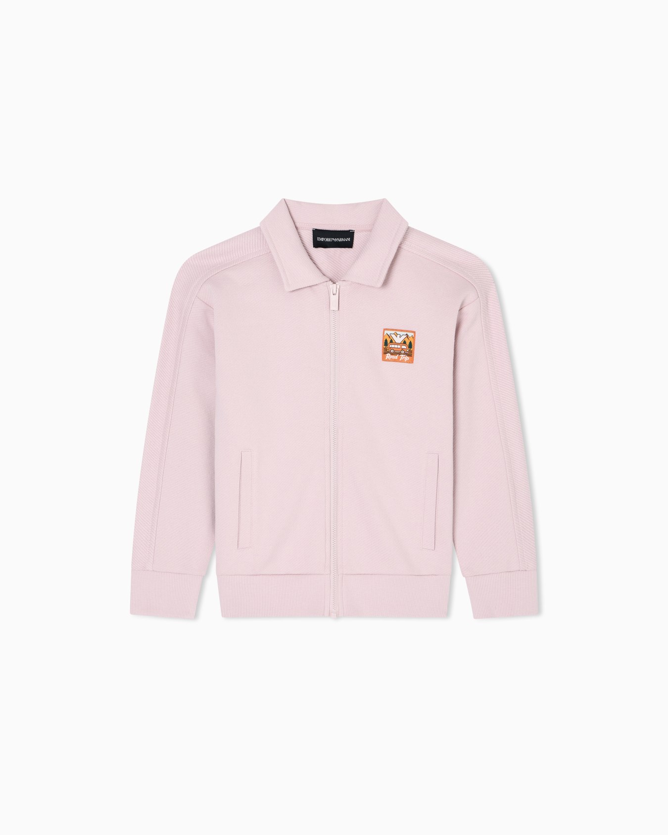 ASV Manga Bear Crew organic interlock jersey comfort-fit zip-up sweatshirt Slide 0