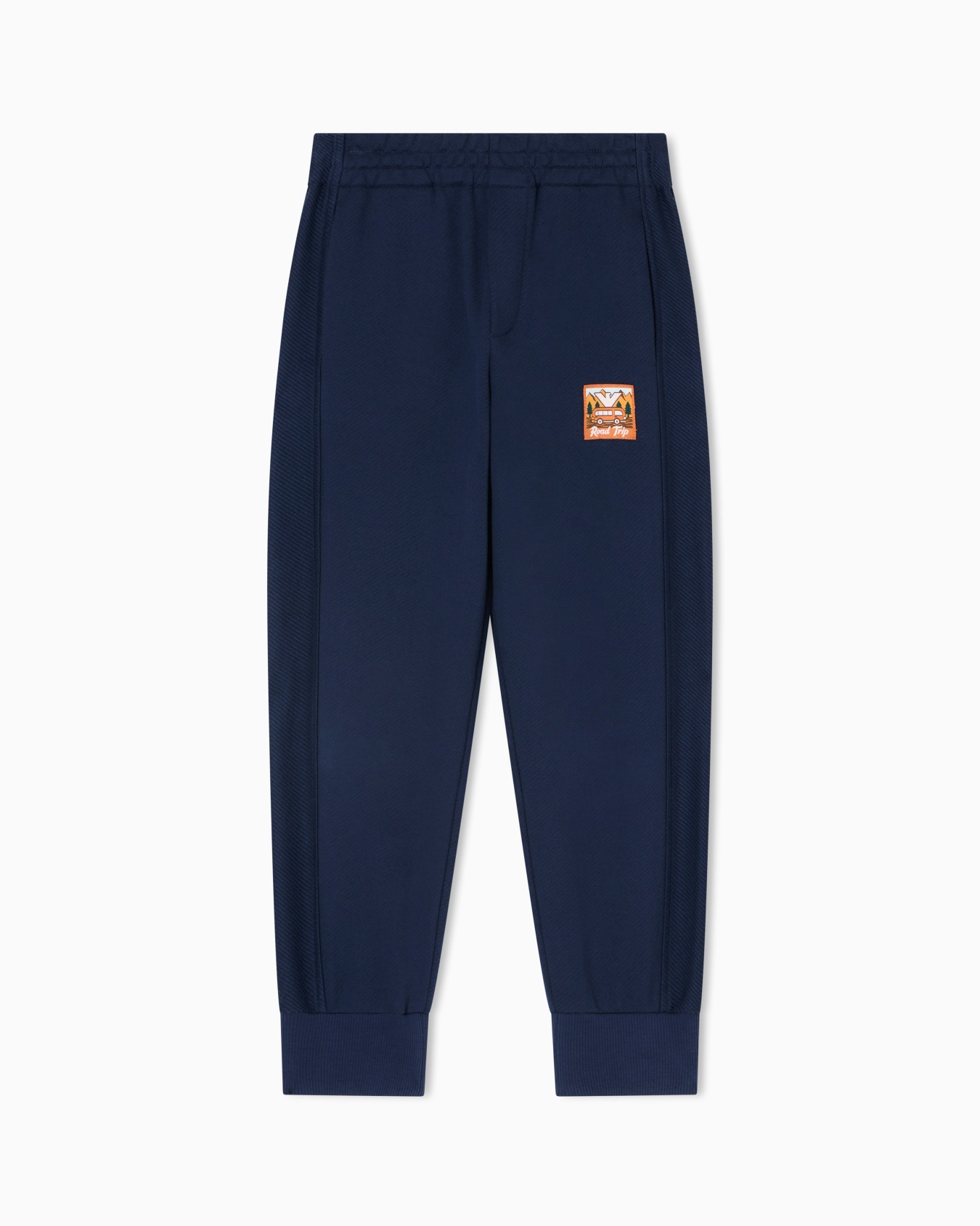 Pantaloni jogger loose fit in jersey interlock organico Manga Bear Crew ASV Slide 0