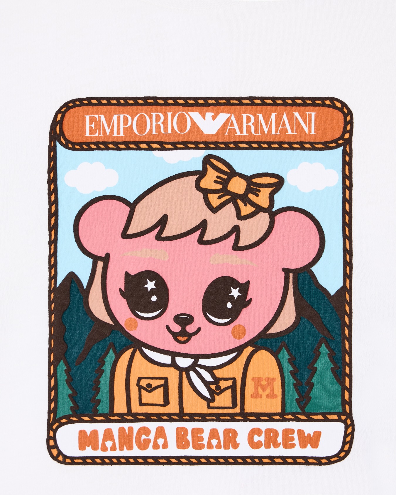 ASV jersey T-shirt with Manga Bear Crew print Slide 1