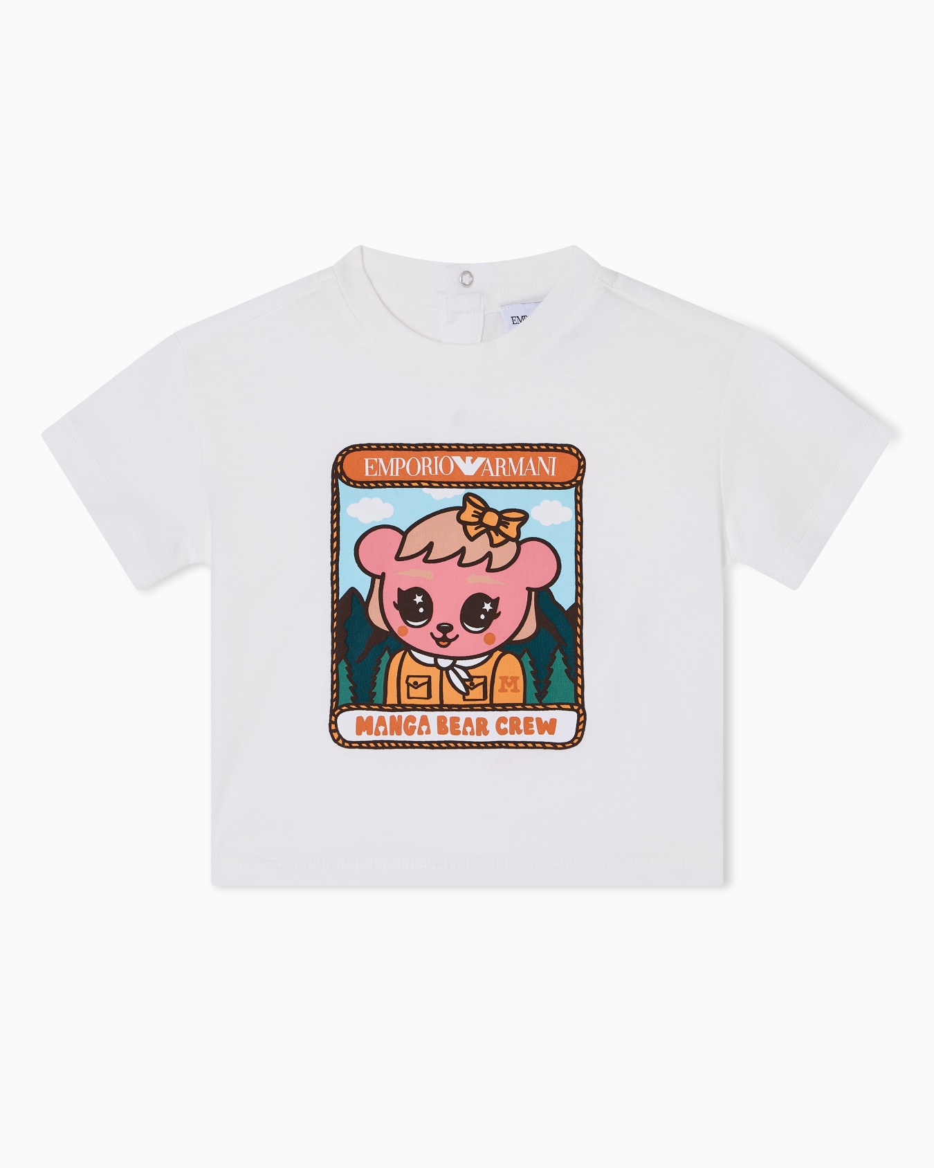 ASV jersey T-shirt with Manga Bear Crew print Slide 0