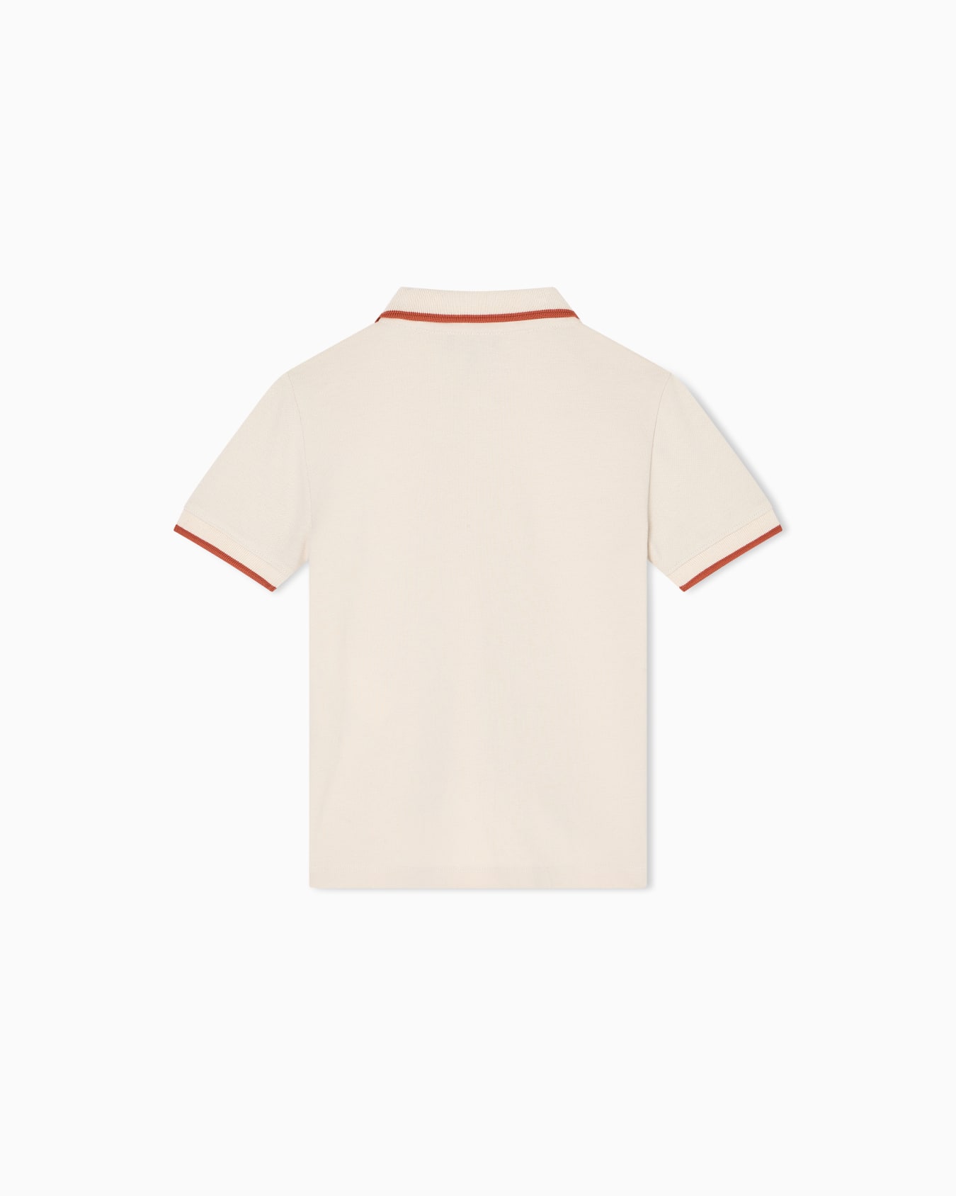 Polo in jersey piquet con dettaglio piping Slide 2