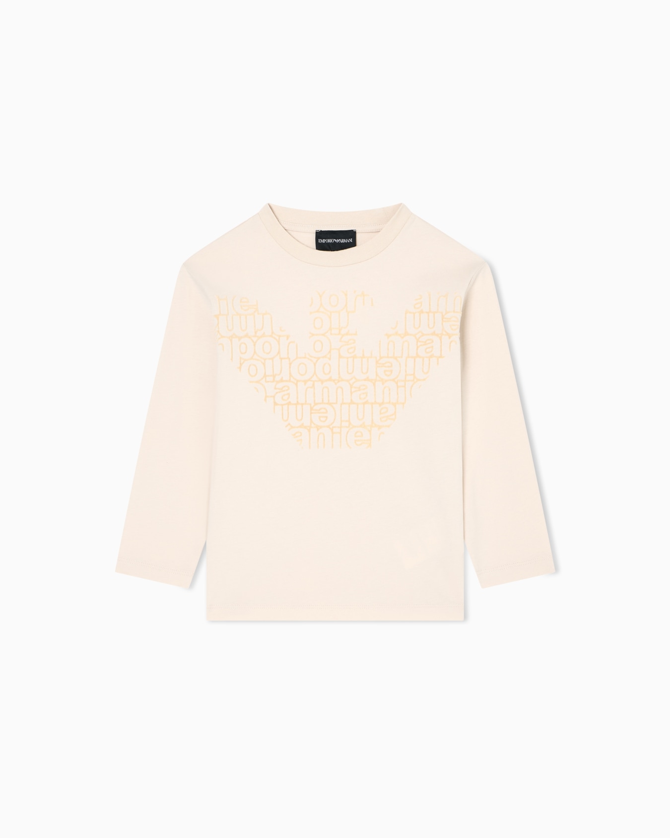ASV oversized long-sleeved jersey T-shirt with oversized eagle logo Slide 0