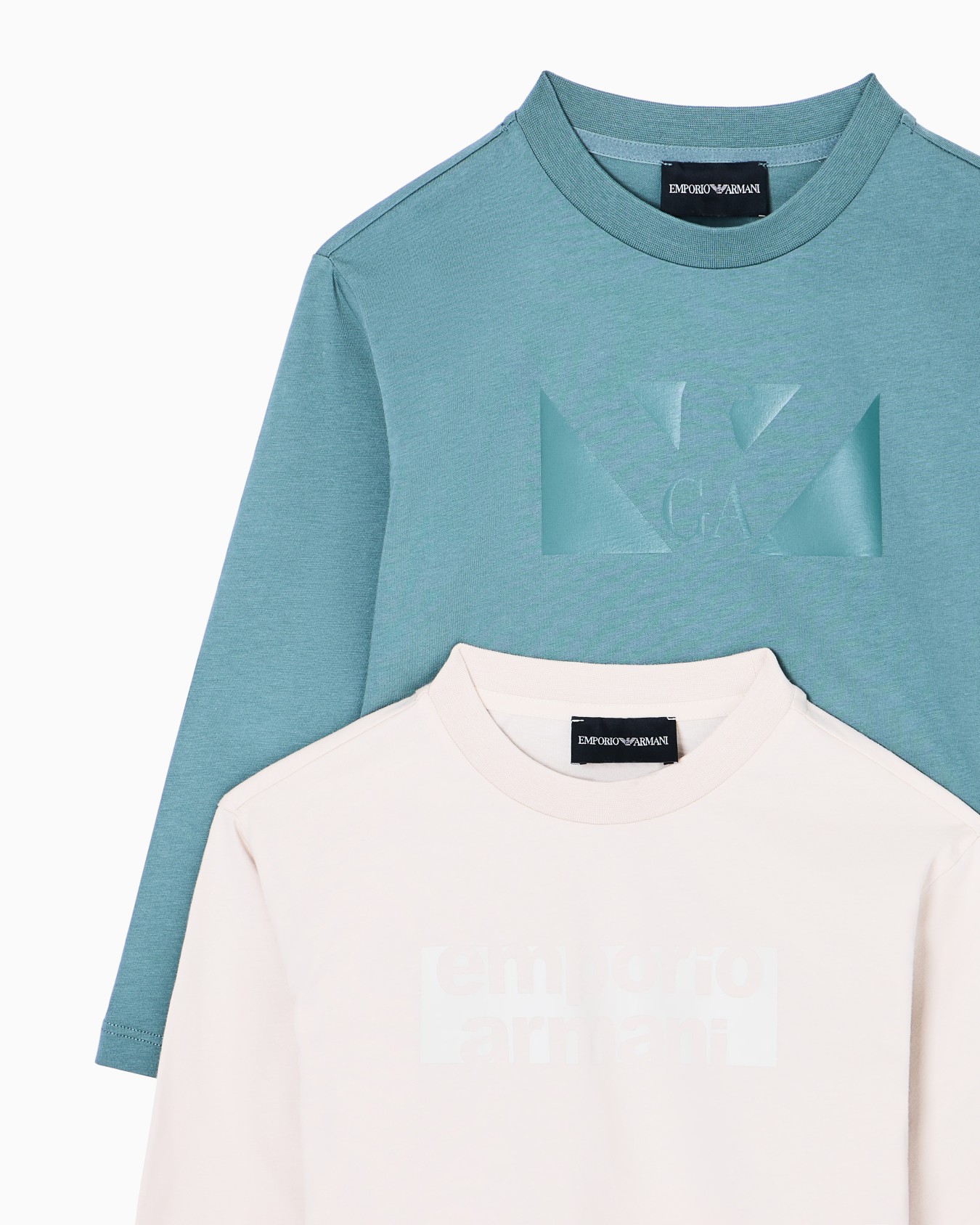 ASV 長袖コンフォートフィットTシャツ2枚セット ジャージー スライドする 1