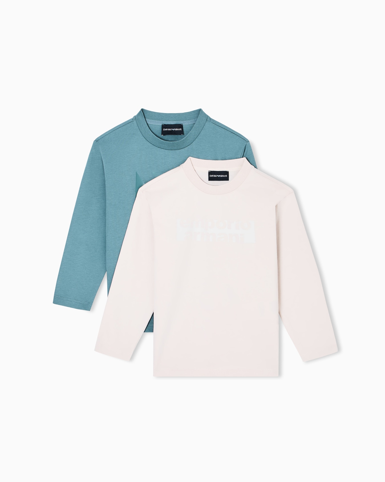ASV 長袖コンフォートフィットTシャツ2枚セット ジャージー スライドする 0